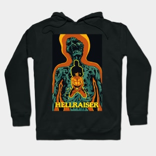 Hellraiser Movie Art Frank and the Lament Configuration Hoodie
